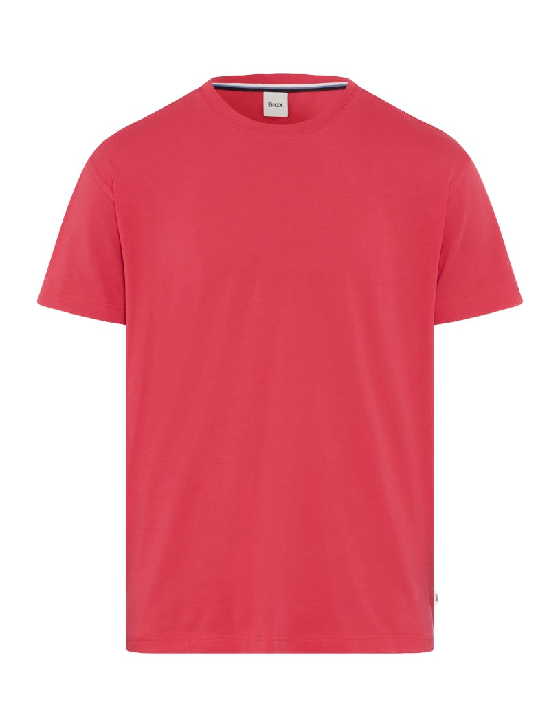 BRAX TED Kurzarm T-Shirt - Crimson Heat - 70816100 26-4538-86