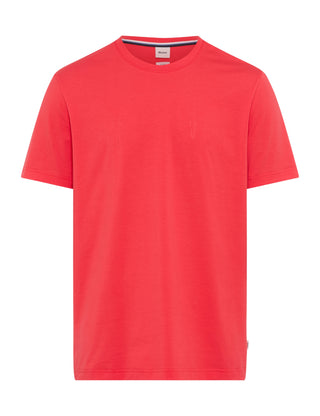 BRAX TED Kurzarm T-Shirt - Crimson Drift Red - 70816100 70-0008-46