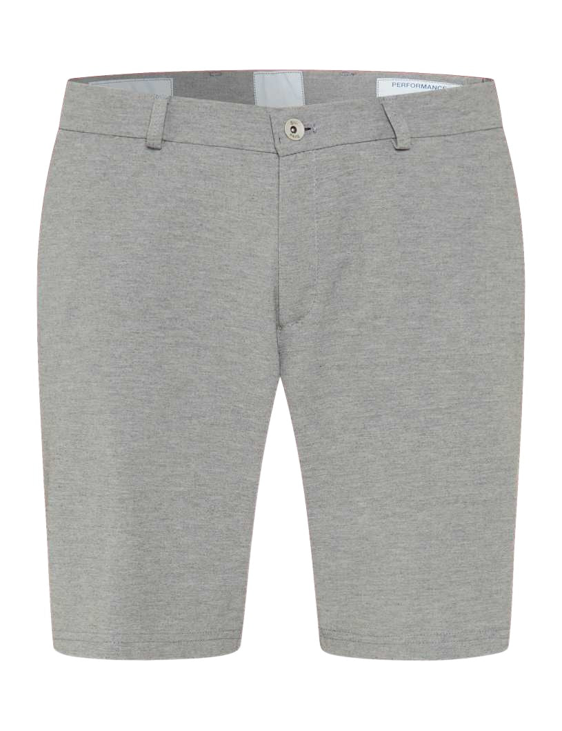 BRAX SILVIO PB platin Shorts - Misty Grey Melange - 7269020 86-5208-06 von BRAX
