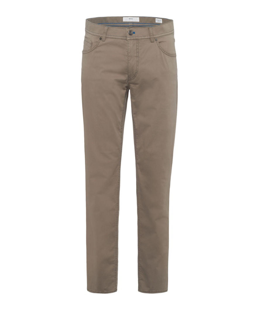 BRAX COOPER Fancy Chino - Mossy Khaki Green - 7863220 84-1507-34