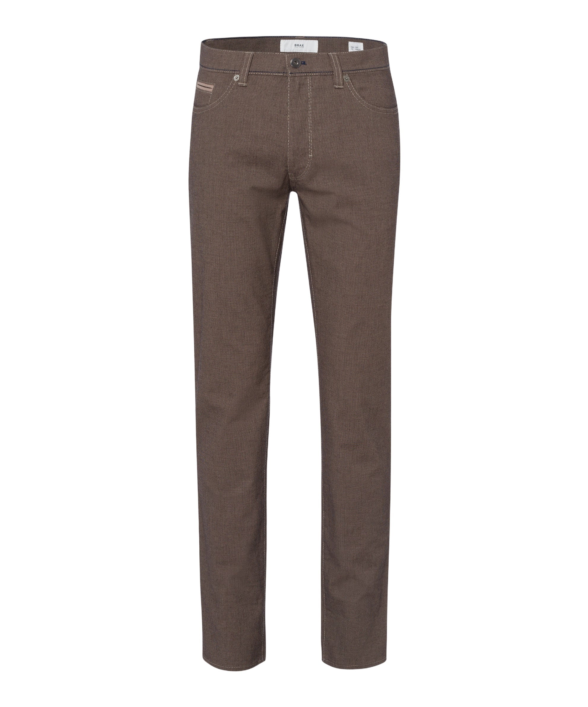 BRAX CADIZ SQ Straight-Hose - Walnut Haze Brown - 7864520 85-3204.56