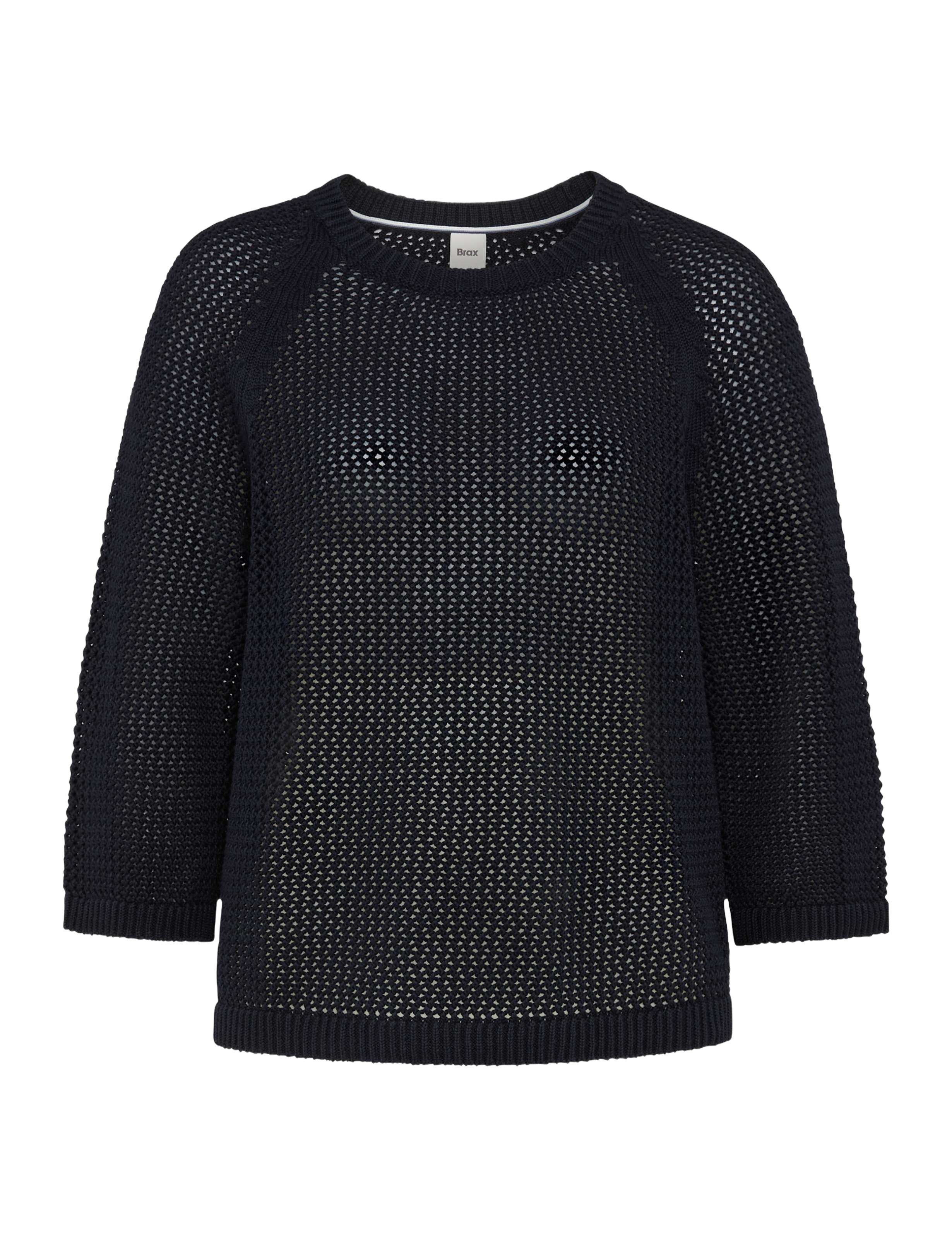 BRAX Nala Pullover/Longsleeve - Midnight Ink Texture - 90113800 90-6009-22