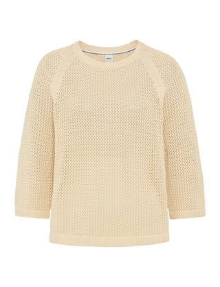 BRAX Nala Strickpullover 3/4 Arm - Sunlit Oat Milk - 90113800 90-6009-94
