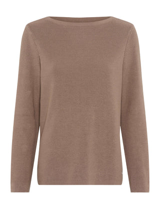 BRAX LESLEY Strickpullover - Taupe Whisper Brown - 90188500 37-4038-53