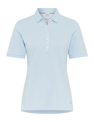 BRAX CLEO Poloshirt - Misty Horizon Blue - 90637500 31-3308-28