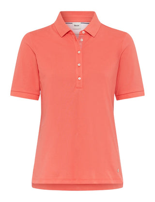 BRAX CLEO Poloshirt - Coral Sunset Pink - 90637500 31-3308-45