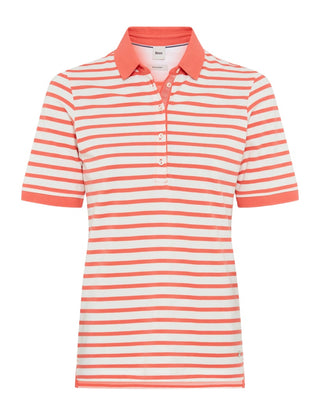 BRAX CLEO Poloshirt - Watermelon Riviera - 90637600 31-3318-45