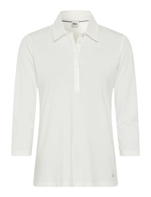 BRAX CLEO 3/4-Arm Shirt - Ivory Dawn - 90639800 36-3608-98