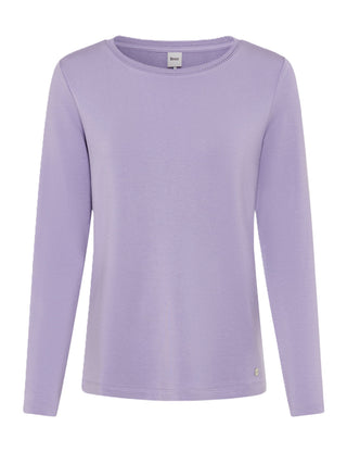 BRAX CARINA.L Langarm Shirt - Lavender Haze - 90655500 37-4608-86