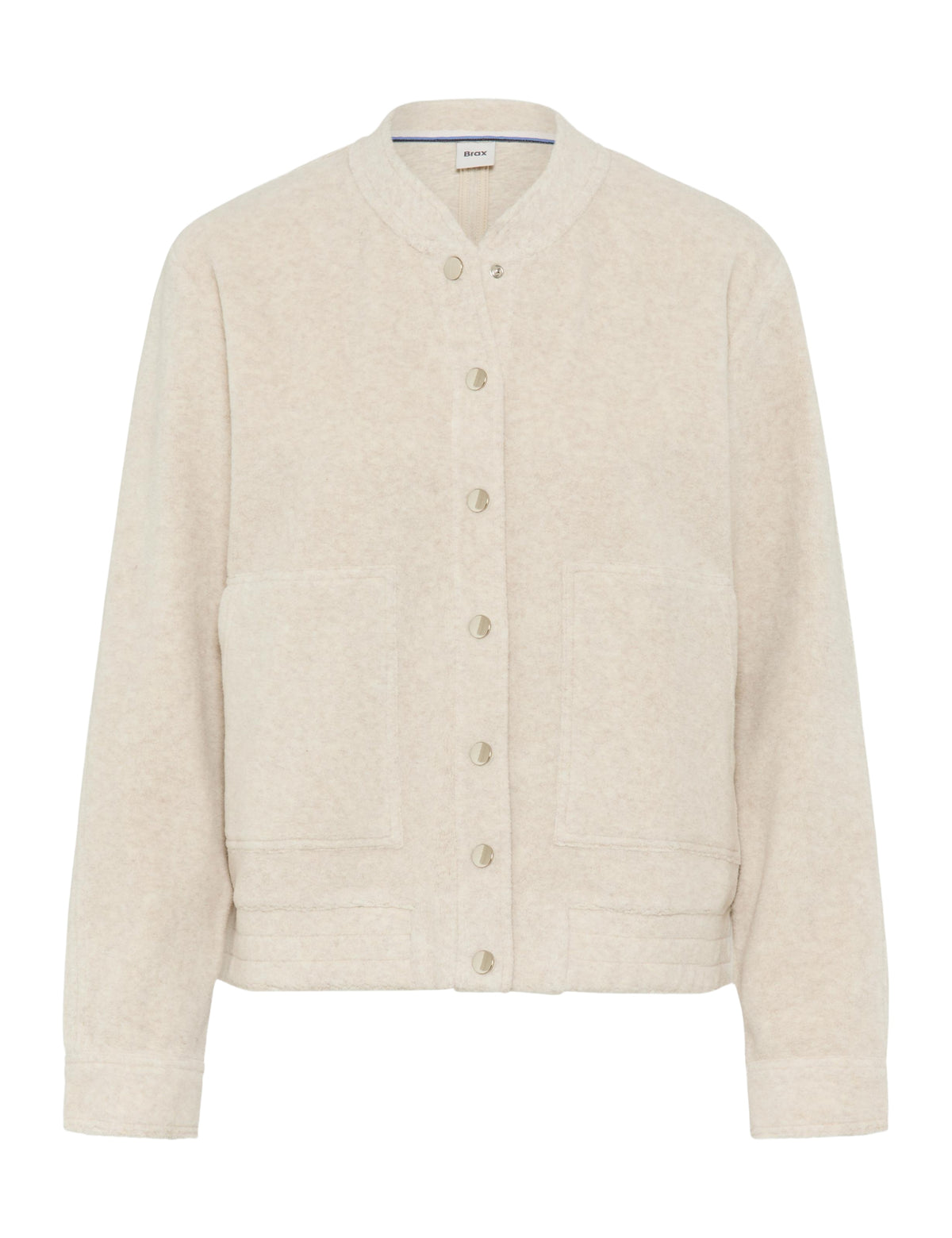 BRAX BECA.L Sweatjacke canvas - Sandstone Whisper - 90655800 37-4628-60