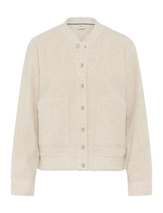 BRAX BECA.L Sweatjacke canvas - Sandstone Whisper - 90655800 37-4628-60