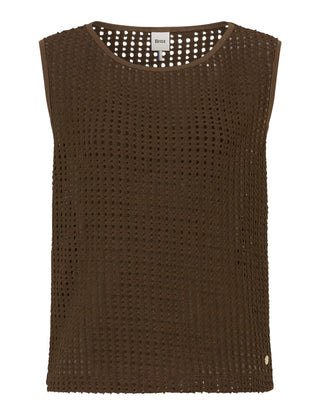 BRAX INA Top - Espresso Dusk Brown - 90664100 90-0041-52