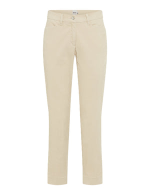 BRAX MARA S Canvas Hose - Oatlight Sand - 9179620 71-1837-60