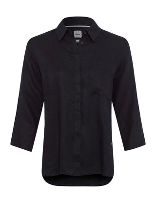 BRAX VICKI 3/4 Bluse - Ink Night Blue - 94110200 41-7038-02