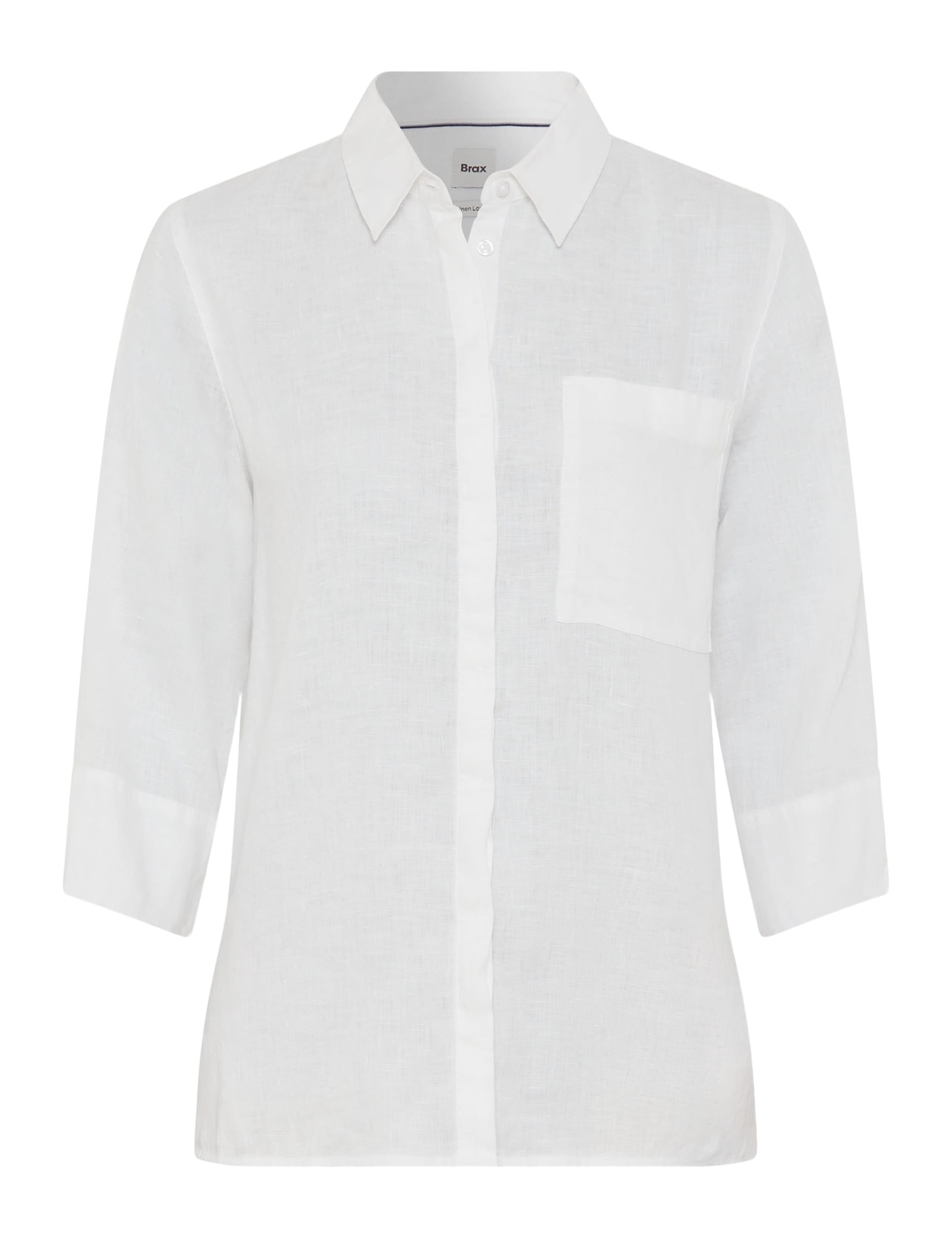 BRAX VICKI 3/4 Bluse - Pearl Breeze White - 94110200 41-7038-99