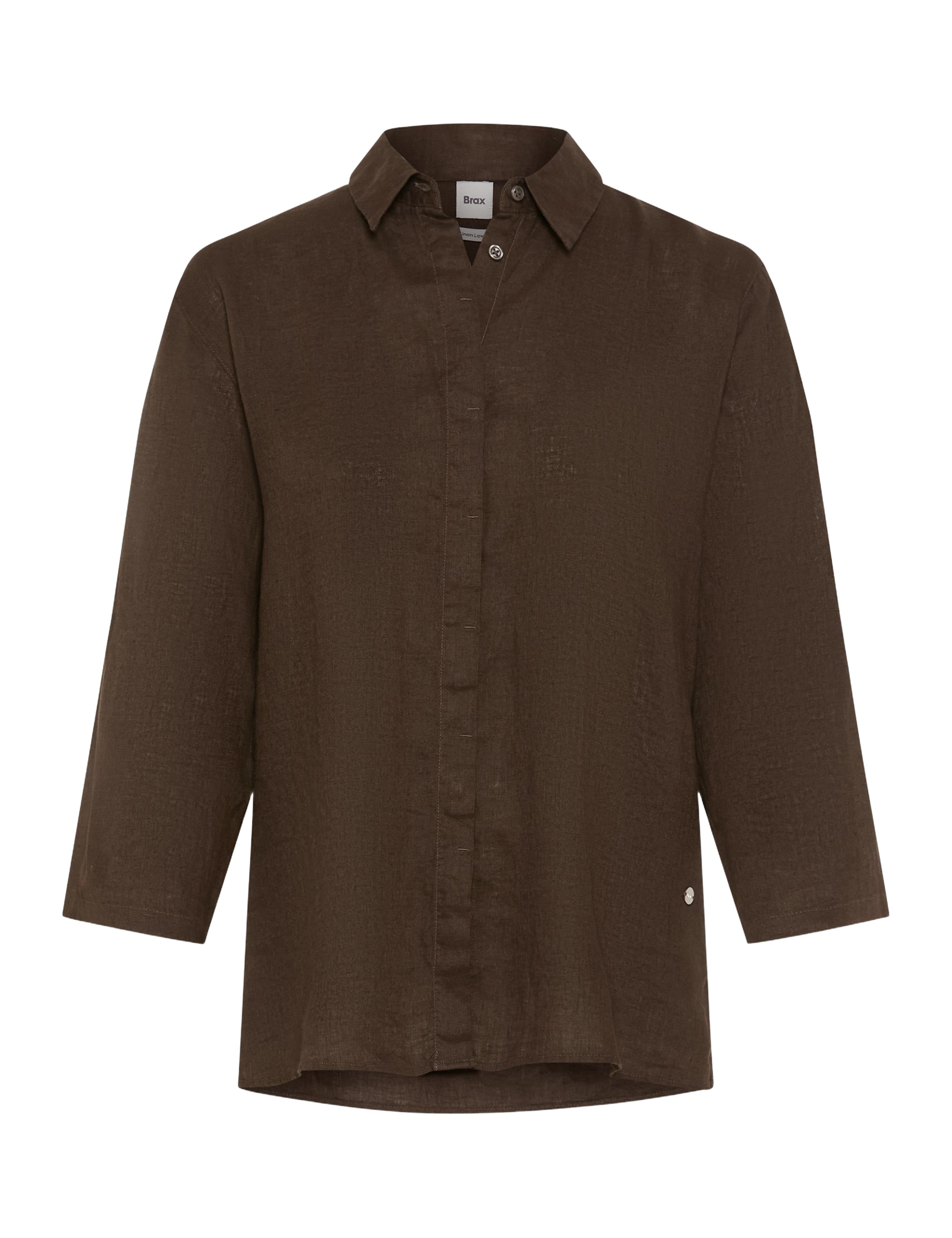 BRAX VICKI 3/4 Bluse - Umber Drift - 94111400 94-0008-52