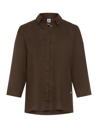 BRAX VICKI 3/4 Bluse - Umber Drift - 94111400 94-0008-52