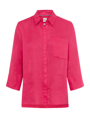 BRAX VICKI 3/4 Bluse - Raspberry Sorbet Sky - 94111400 94-0008-85