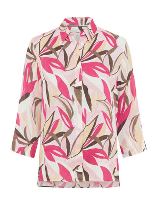 BRAX Vicki 3/4 Bluse - Pink Petal Paradise - 94121400 94-0026-85