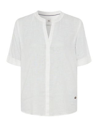 BRAX VERI Halbarm Bluse - Linen Whisper - 94150500 46-7038-99