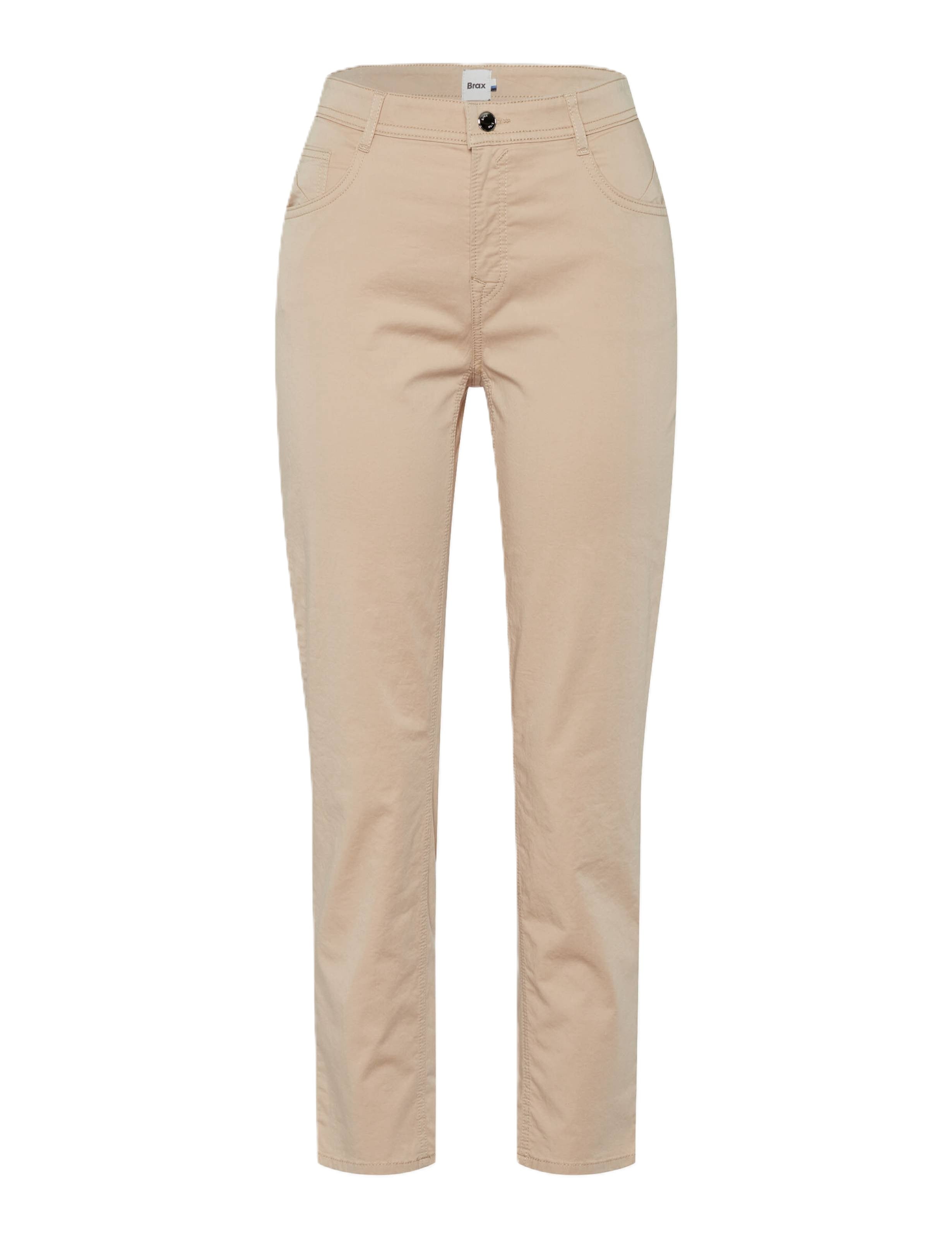 BRAX MARY S - Oyster Sand Cropped Five Pocket - 9838820 71-3208-56