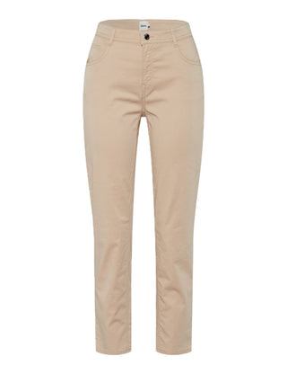 BRAX MARY S - Oyster Sand Cropped Five Pocket - 9838820 71-3208-56