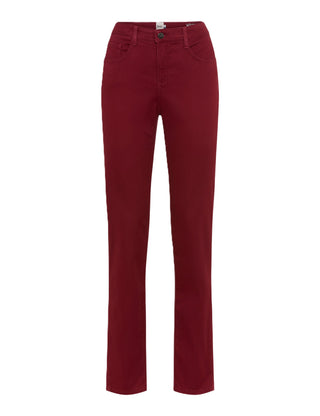BRAX Mary Five Pocket - Crimson Velvet Red - 9911220 71-1707-40