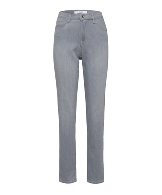 BRAX CAROLA Five-Pocket Jeans - Silver Mist Denim - 9918520 74-4007.07