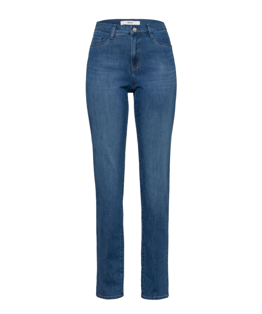 BRAX CAROLA used regular jeans - Indigo Dusty Blue - 9918520 74-4007.26