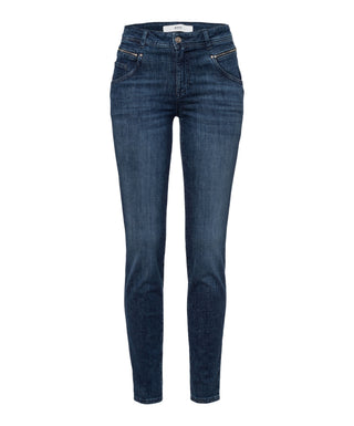 BRAX SHAKIRA Used Stone Blue Five-Pocket - Indigo Harbor - 9928220 71-6507-24