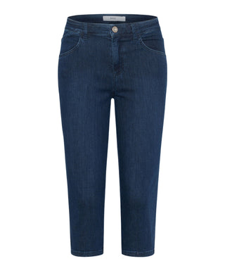 BRAX SHAKIRA C 3/4-Jeans - Midnight Indigo Rinse - 9960220 74-7928-22
