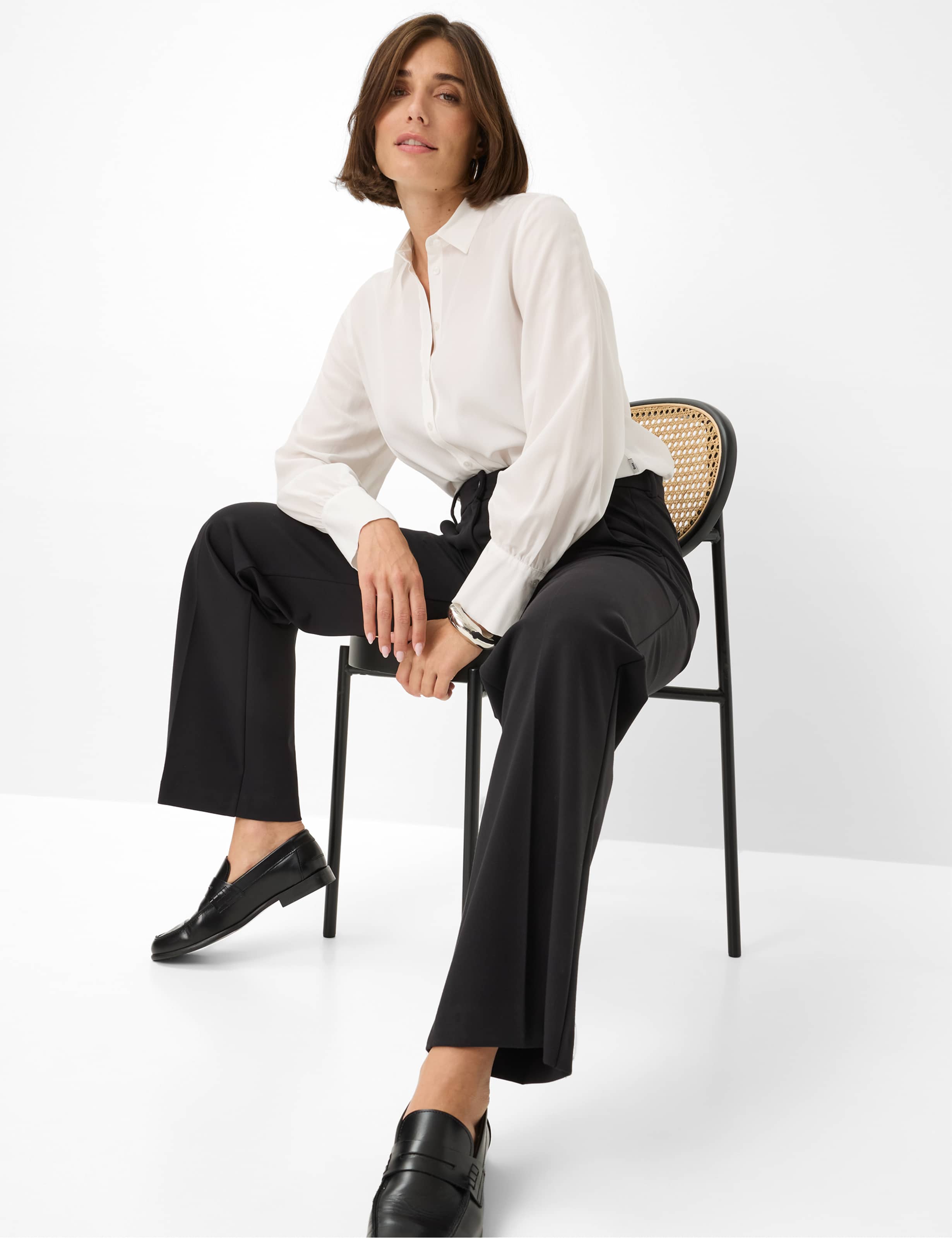 BRAX MAINE elegante Hose - Midnight Black - 9248120 70-5650-02 von BRAX