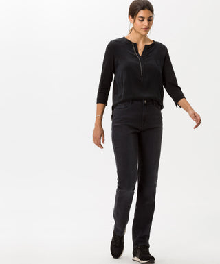 BRAX Carola Five Pocket - Midnight Carbon - 9918520 70-4000-03