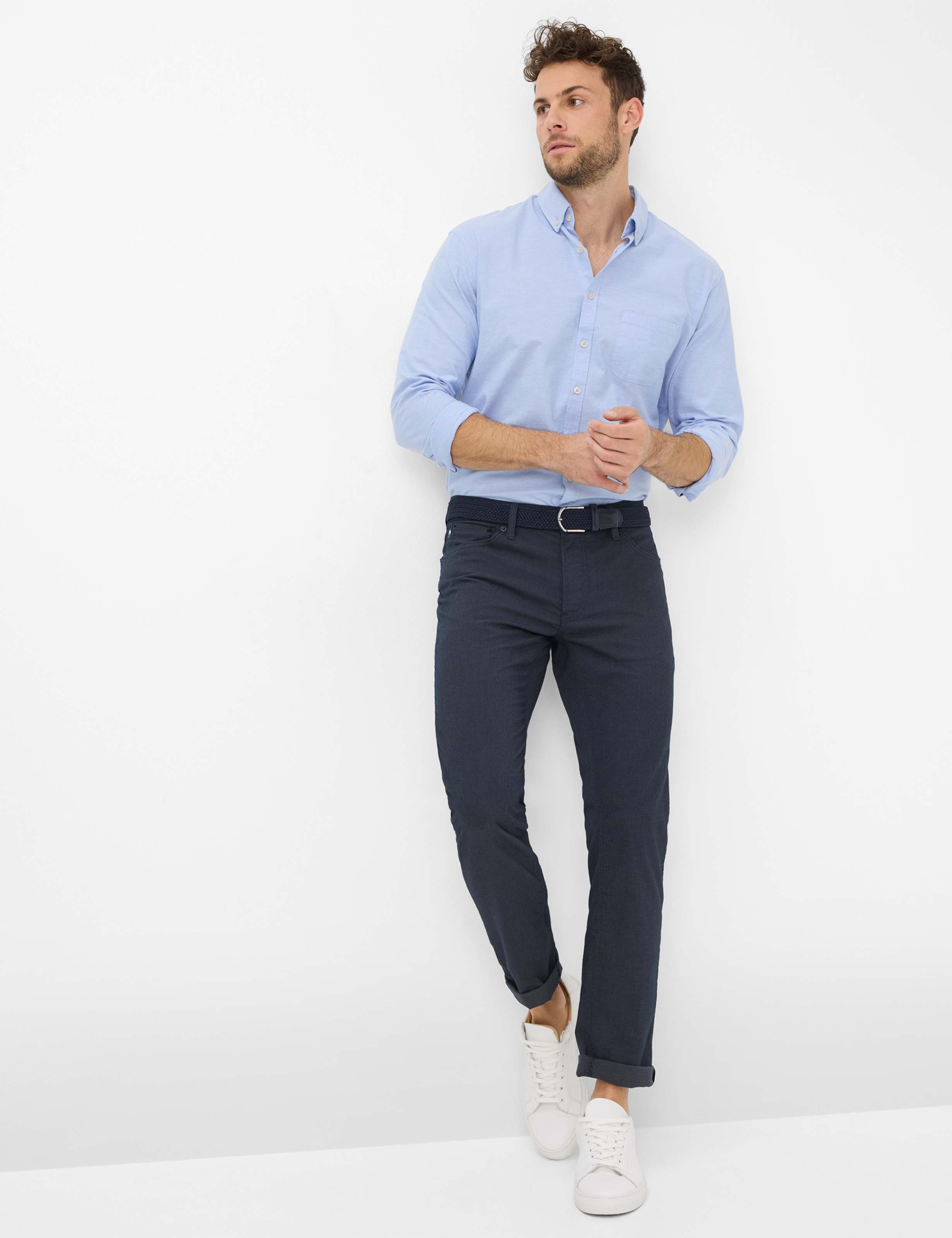 BRAX CHUCK perma blue 7863020 07-3050-21 - Deep Navy Mist - 7863020 73-050-21 von BRAX