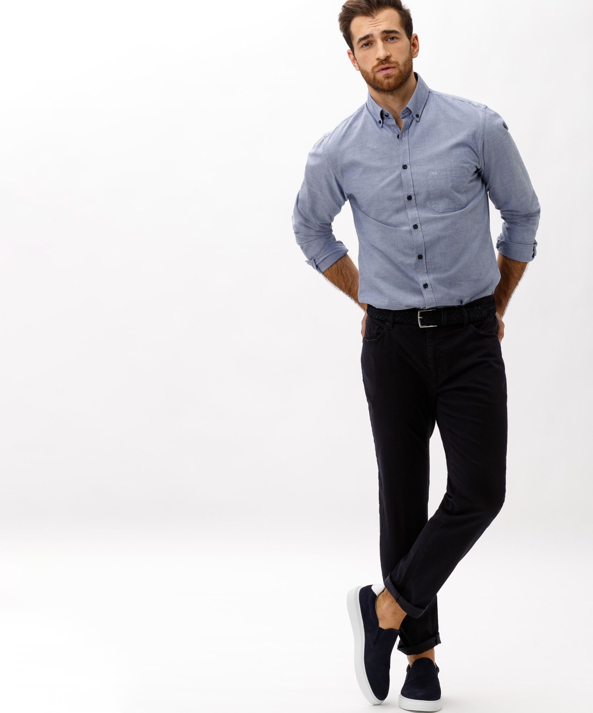 BRAX CADIZ Jeanshose - Midnight Obsidian - 07864120 80-4000.21 von BRAX