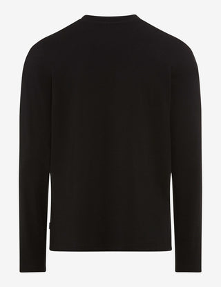 BRAX TIMON BT Longsleeve Rundhals - Black Carbon - 70819300 27-4648-02