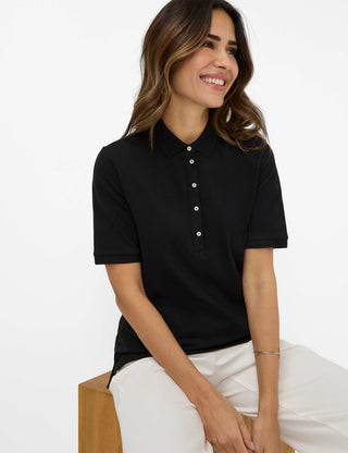 BRAX CLEO Poloshirt schwarz 90637500 31-3308-23