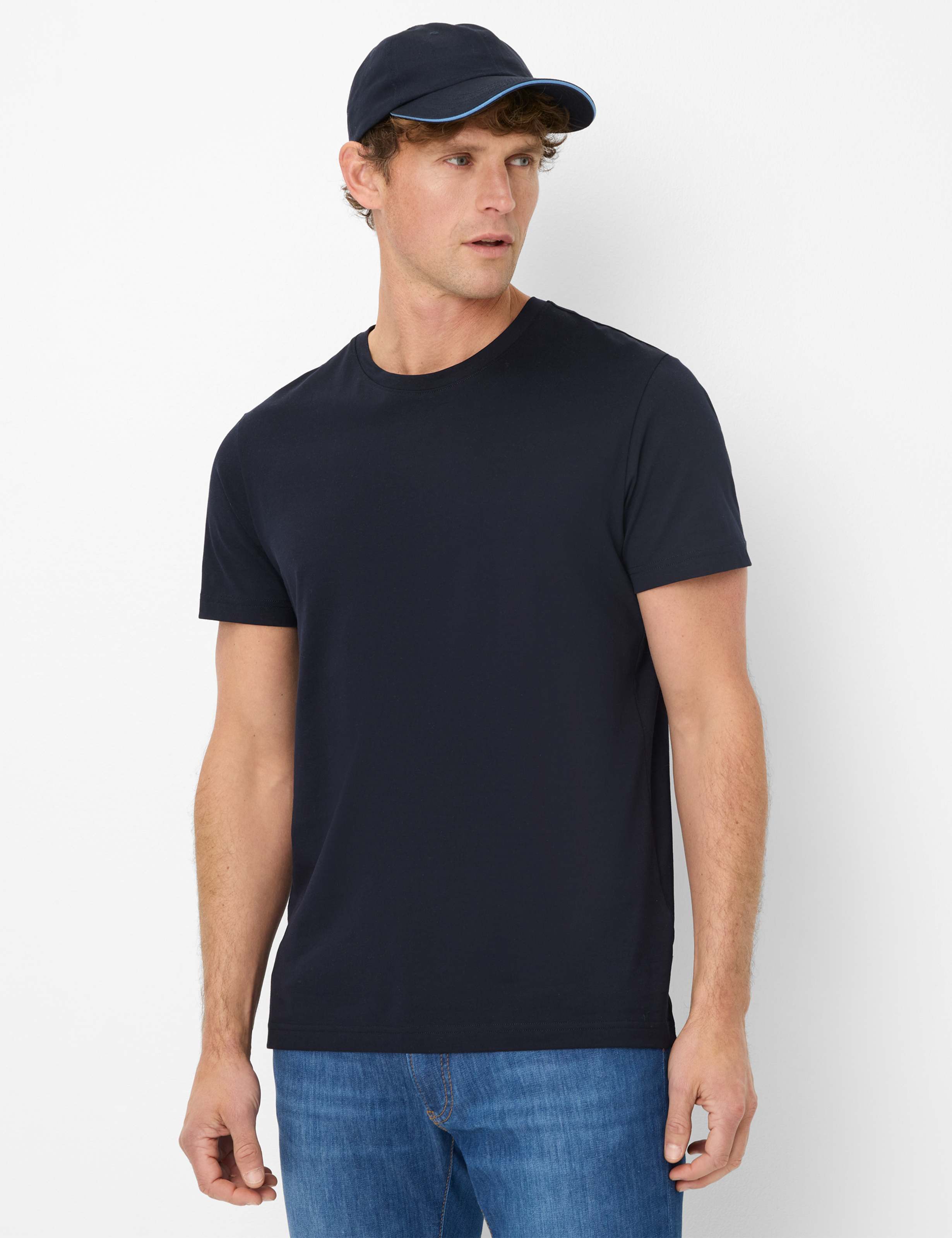 BRAX TED Kurzarm T-Shirt - Midnight Harbor - 70816100 20-4530-23 von BRAX