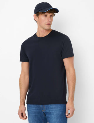 BRAX TED Kurzarm T-Shirt - Midnight Harbor - 70816100 20-4530-23