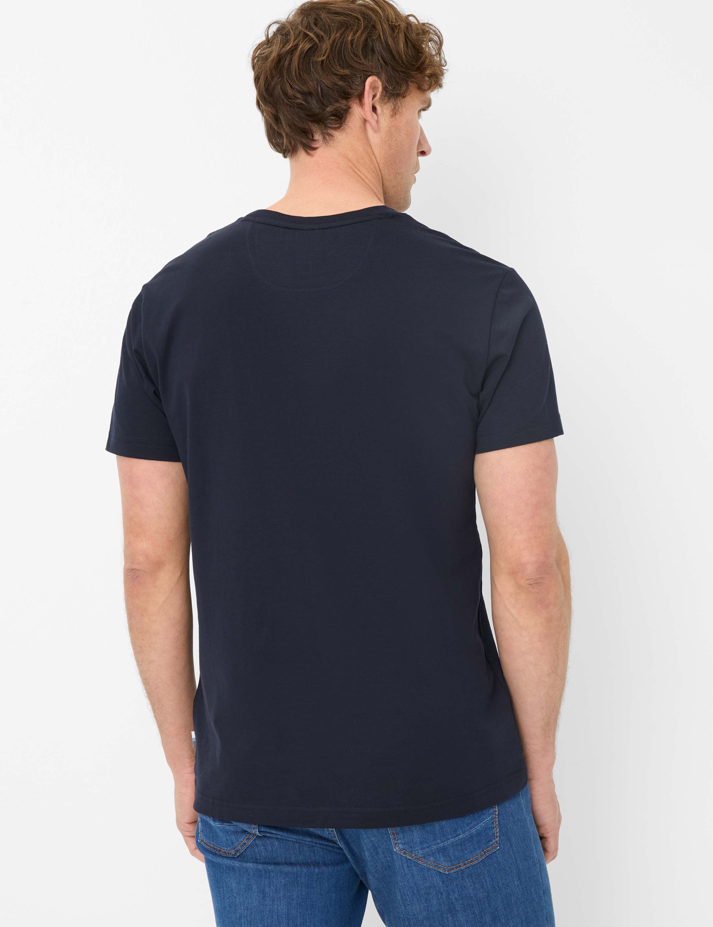 BRAX TED Kurzarm T-Shirt - Midnight Harbor - 70816100 20-4530-23 von BRAX