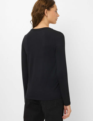 BRAX CARINA.L Pullover/Longsleeve - Noir Eclipse - 90655500 37-4608-02