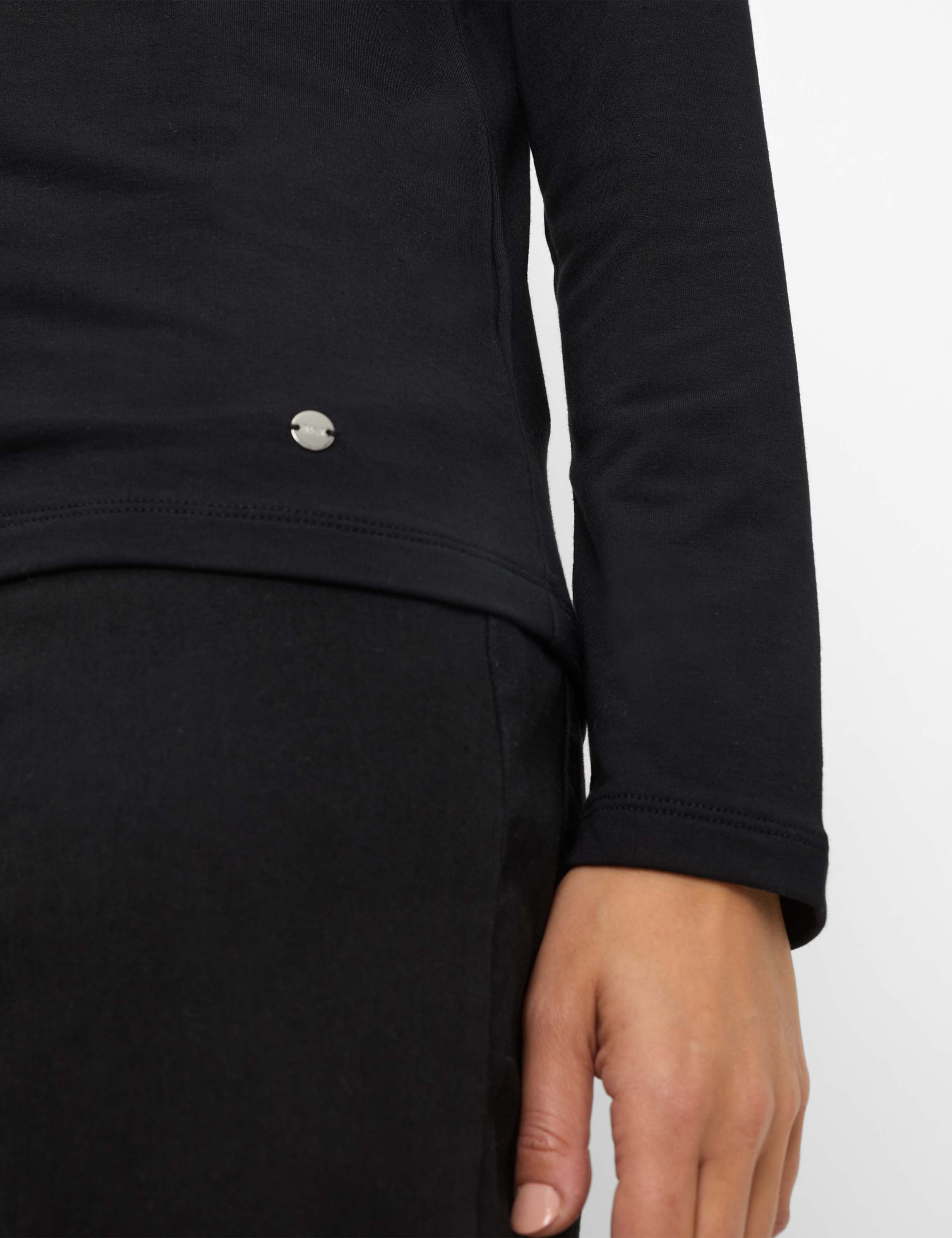 BRAX CARINA.L Pullover/Longsleeve - Noir Eclipse - 90655500 37-4608-02 von BRAX
