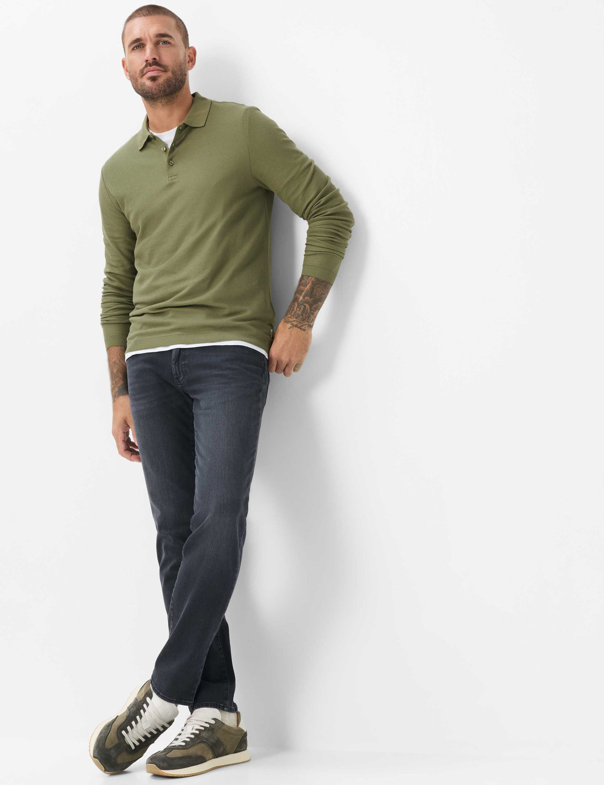 BRAX CADIZ black used 7960720 07-6103-04 - BROKEN TWILL von BRAX