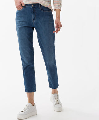 BRAX Caro S used regular blue Jeans - Azure Harbor - 9952720 74-6657.26