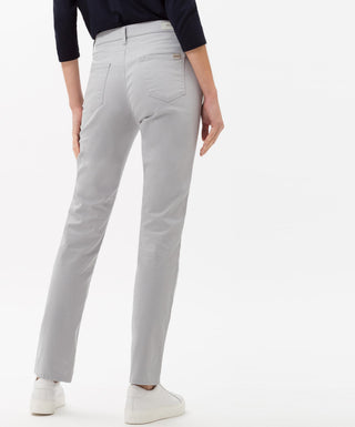 BRAX CAROLA Five-Pocket Hose - Misty Glacier Grey - 9810620 74-1527.09