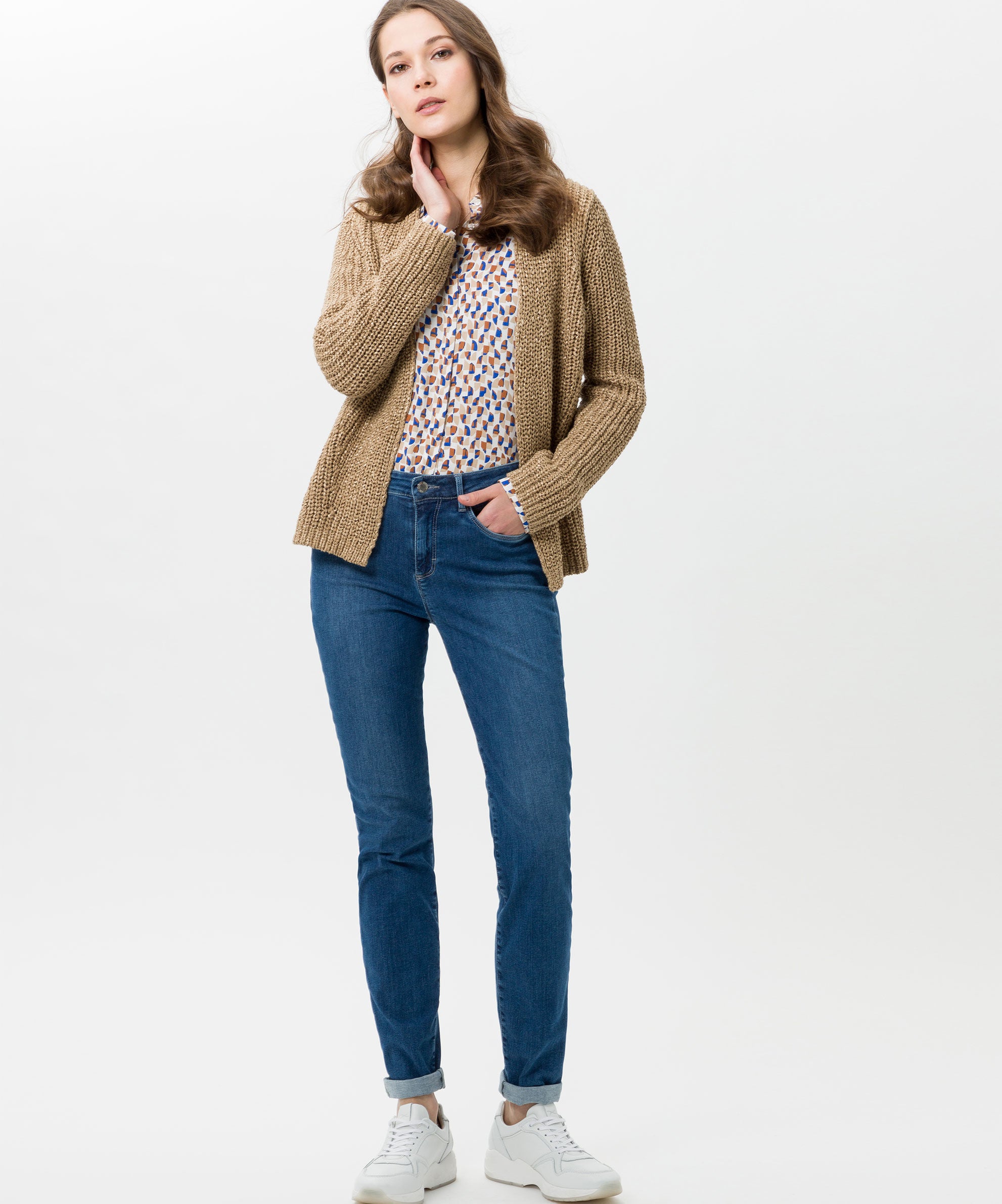 BRAX SHAKIRA Used Jeans - Coastal Denim Blue - 9947420 74-1004-29 von BRAX