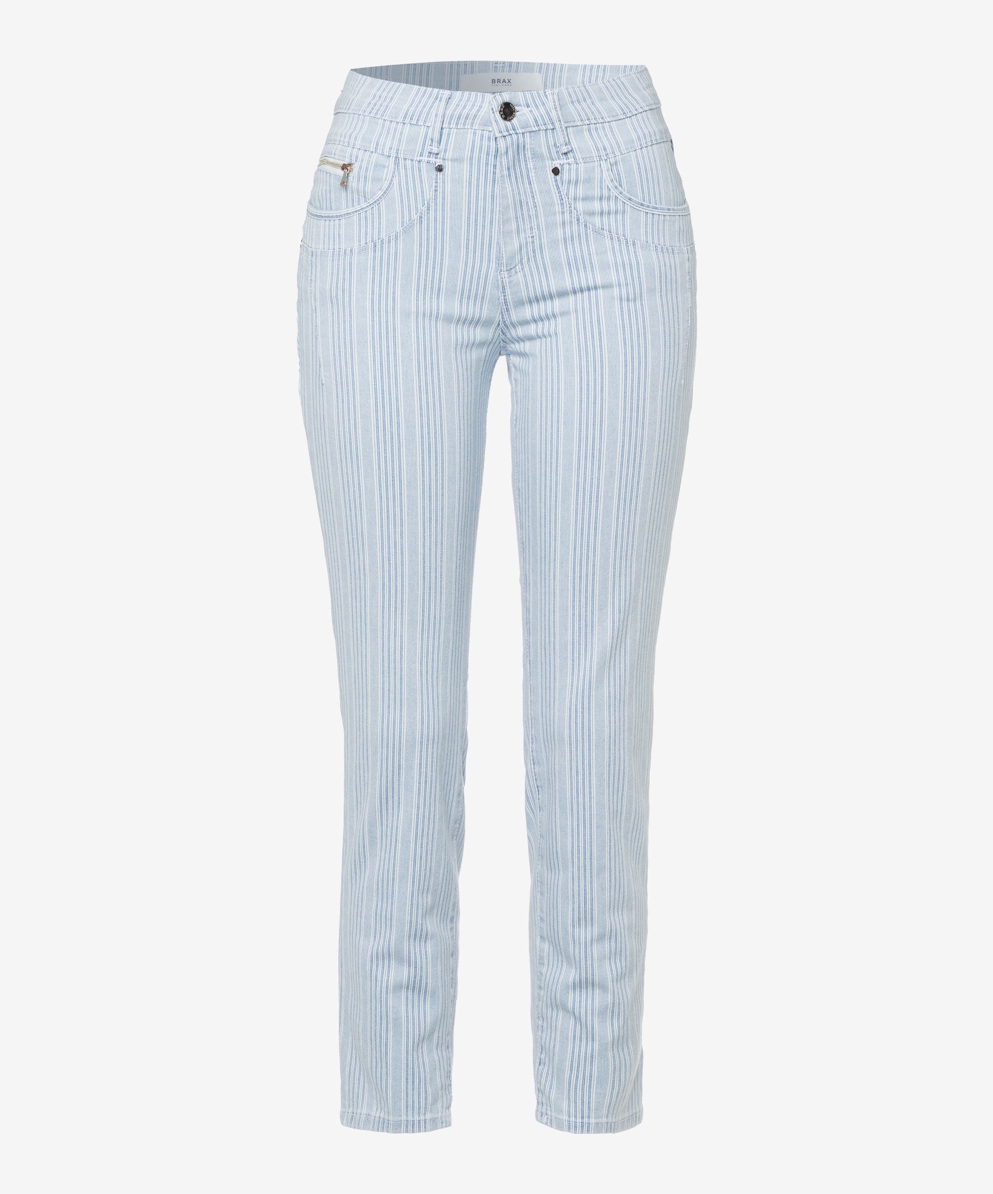 BRAX Shakira Five Pocket - Seaside Stripe Sky - 09918420 74-7117.29