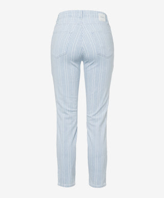 BRAX Shakira Five Pocket - Seaside Stripe Sky - 09918420 74-7117.29
