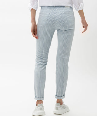 BRAX Shakira Five Pocket - Seaside Stripe Sky - 09918420 74-7117.29