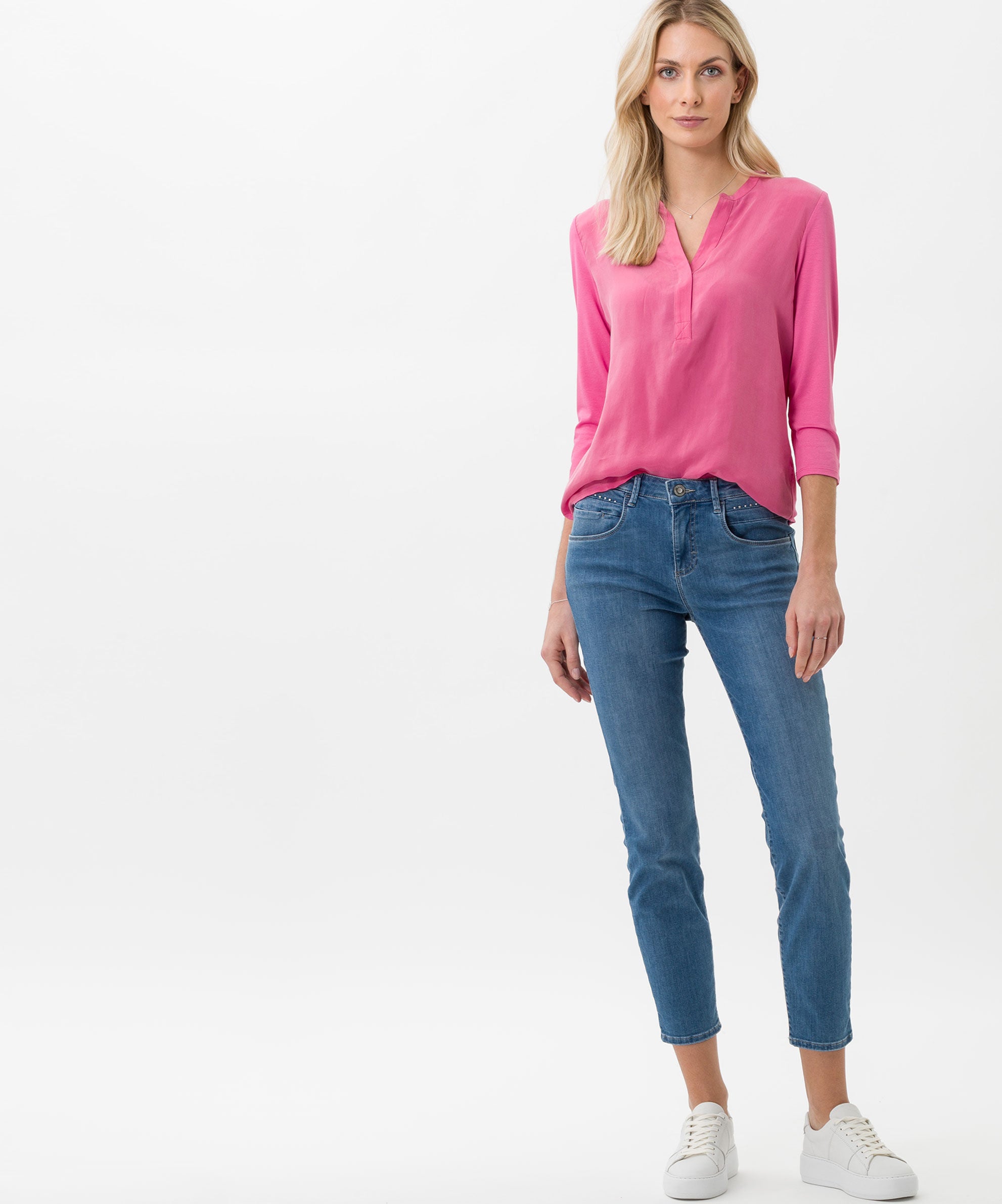 BRAX SHAKIRA S Skinny Fit - Coastal Blue Wash - 09922220 74-7957.29 von BRAX